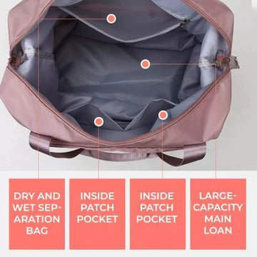 Expandable Fashion Travel Bag - All-In-One Store