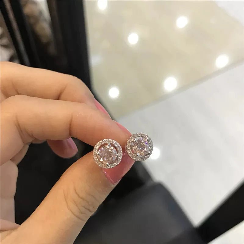 Fashion Luxury and Crystal Stud Earrings. - All-In-One Store