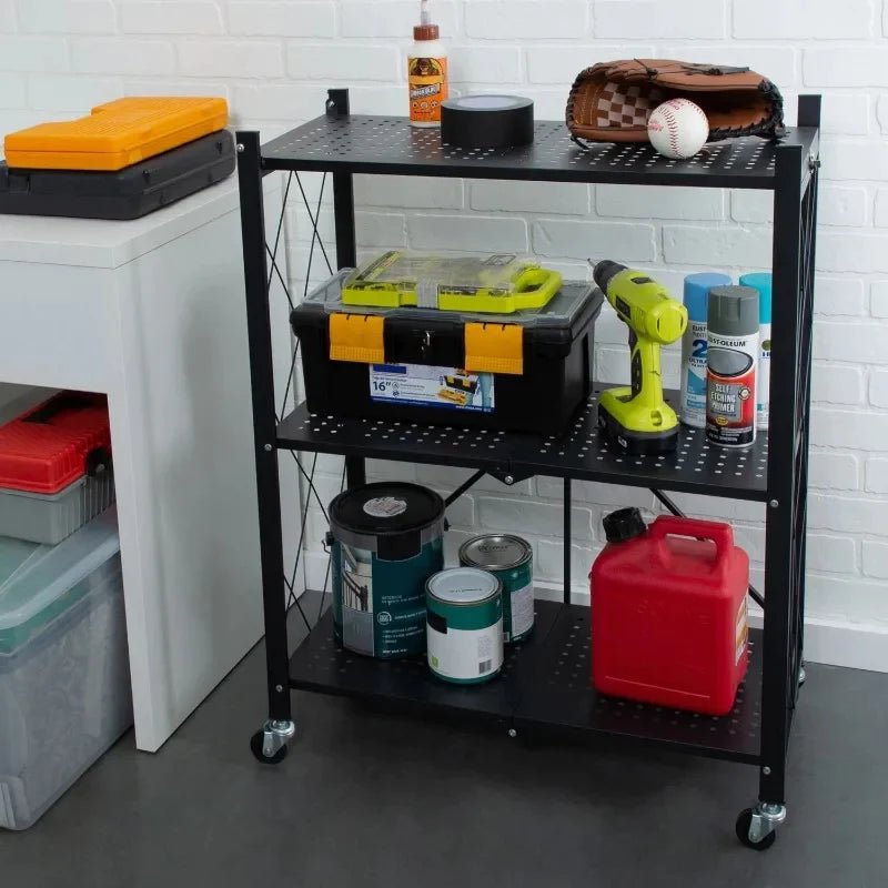 Foldable Kitchen Trolley - All-In-One Store