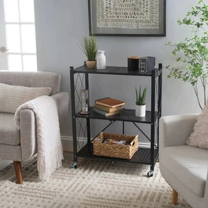 Foldable Kitchen Trolley - All-In-One Store