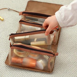 Foldable Makeup & Cosmetic Pouch - All-In-One Store
