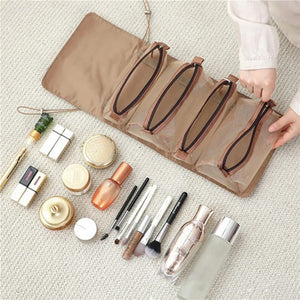 Foldable Makeup & Cosmetic Pouch - All-In-One Store