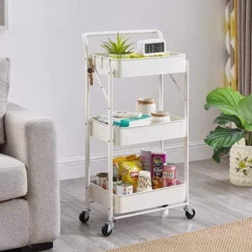 Foldable Metal Trolley - All-In-One Store
