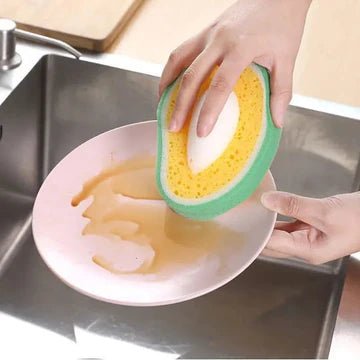 Fruit Shaped Dish Washing Sponge - All-In-One Store