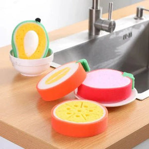 Fruit Shaped Dish Washing Sponge - All-In-One Store