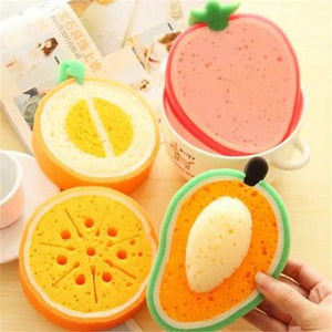 Fruit Shaped Dish Washing Sponge - All-In-One Store