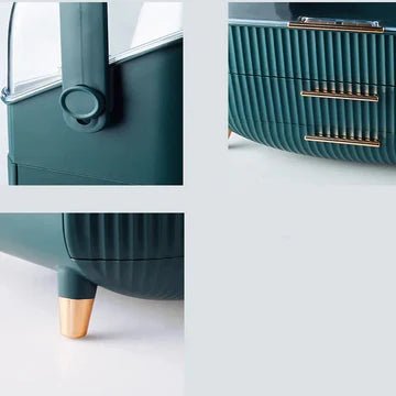 GlamourGlide Cosmetic Organizer - All-In-One Store