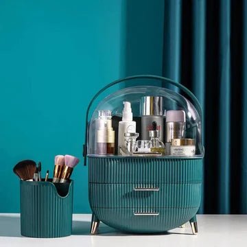 GlamourGlide Cosmetic Organizer - All-In-One Store