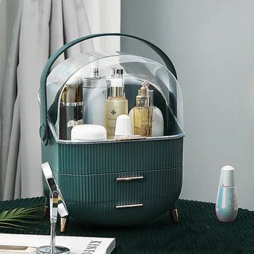 GlamourGlide Cosmetic Organizer - All-In-One Store