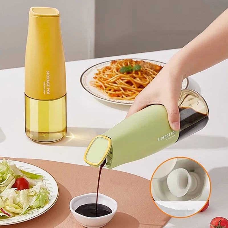 Glass Oil Bottle 450Ml - All-In-One Store