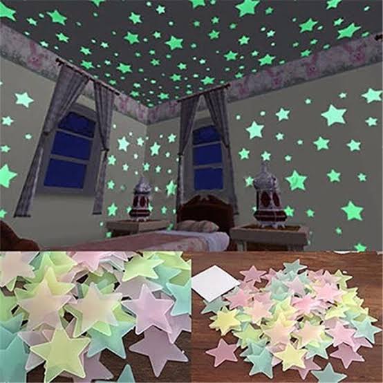 Glow in The Dark stars pack of 35/40 pcs - All-In-One Store