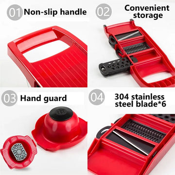 Hand-crank Vegetable Cutter - All-In-One Store
