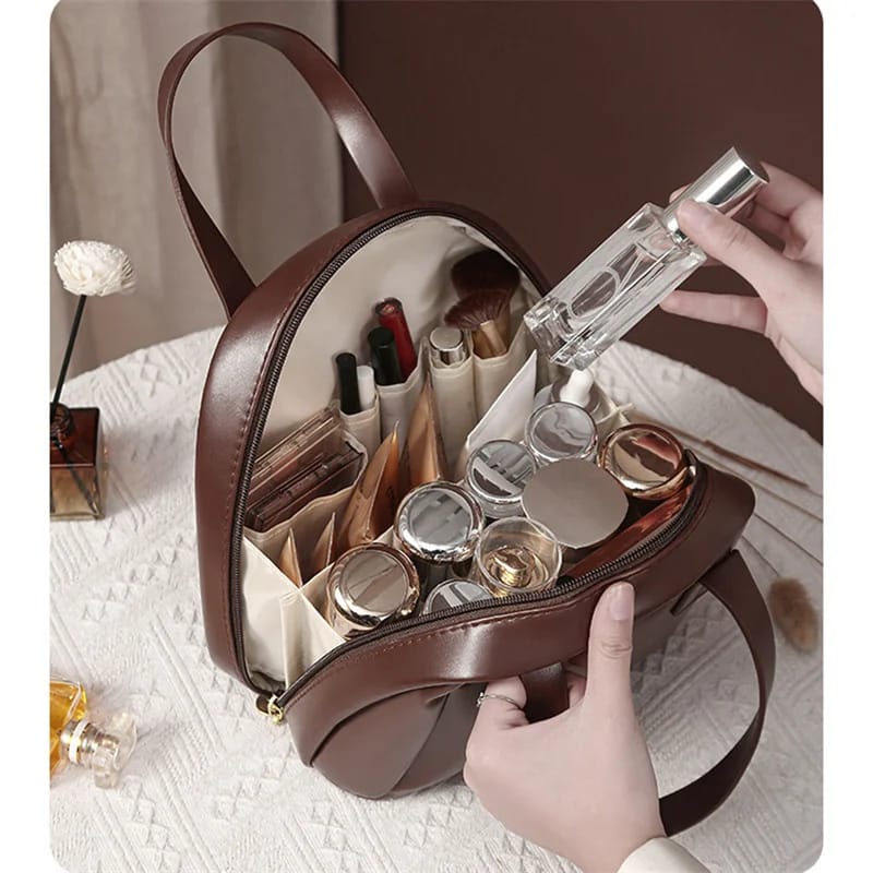 Handle-top Cosmetic Bag - All-In-One Store