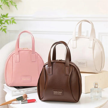 Handle-top Cosmetic Bag - All-In-One Store