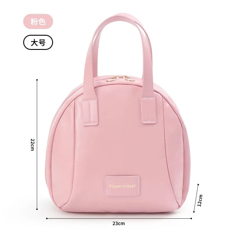 Handle-top Cosmetic Bag - All-In-One Store