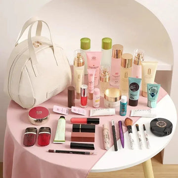 Handle-top Cosmetic Bag - All-In-One Store