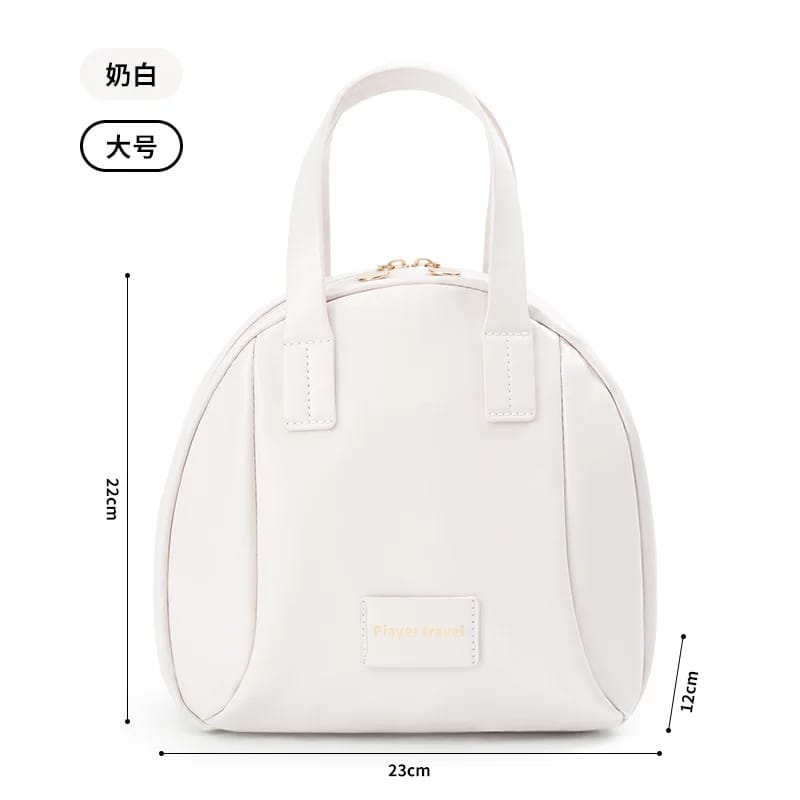 Handle-top Cosmetic Bag - All-In-One Store