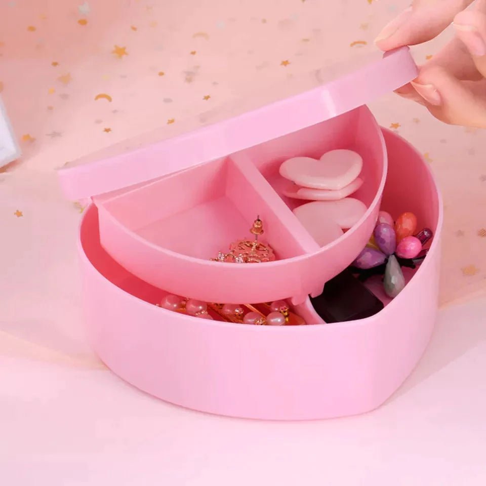 Heart mini jewellery box - All-In-One Store