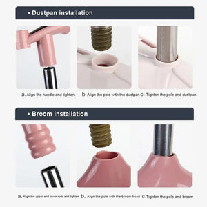 Home Cleaning Dustpan & Broom - All-In-One Store