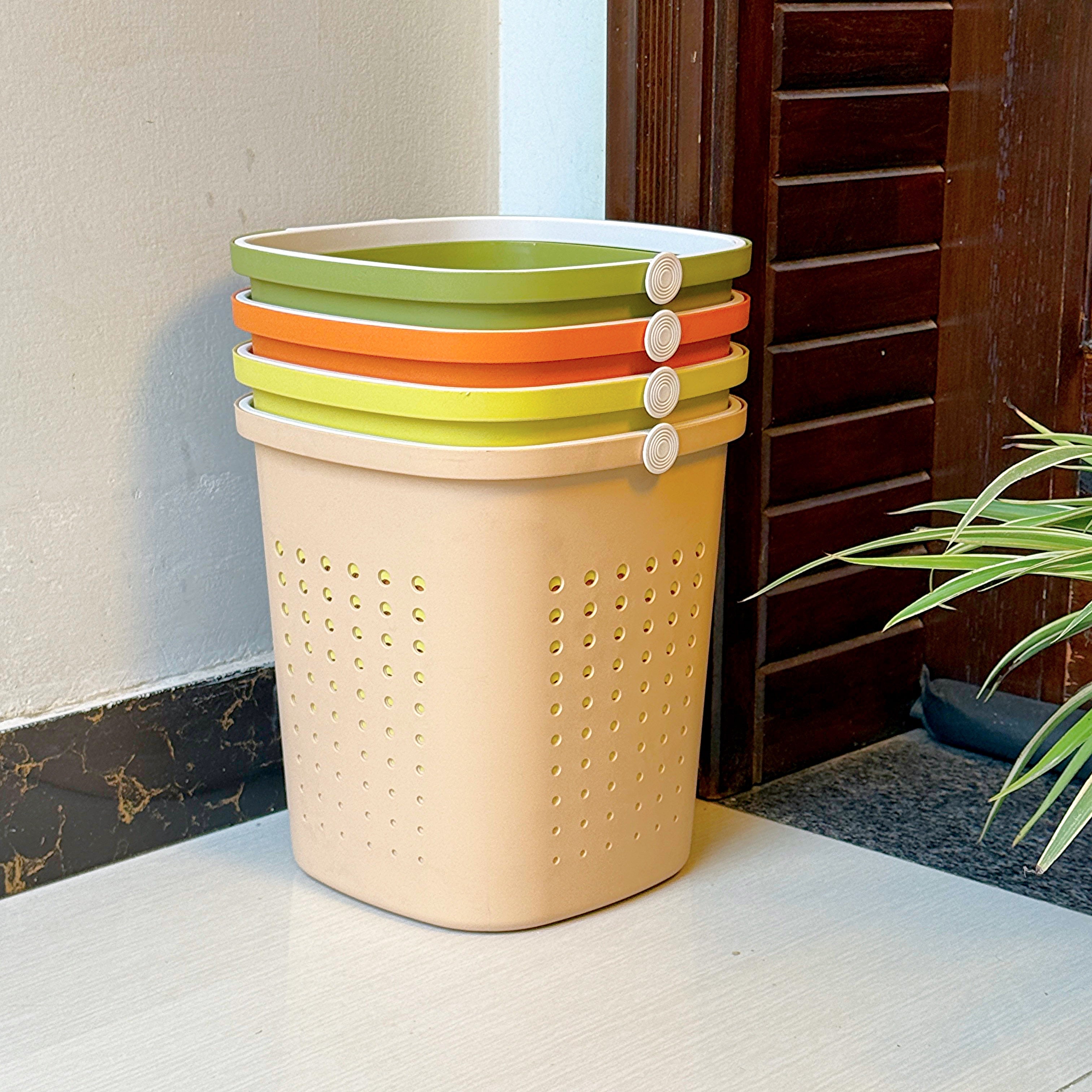 Smart Vent Dustbin with Secure Bag Fixer