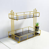 2-Tier Luxury Vanity Storage by Matrix