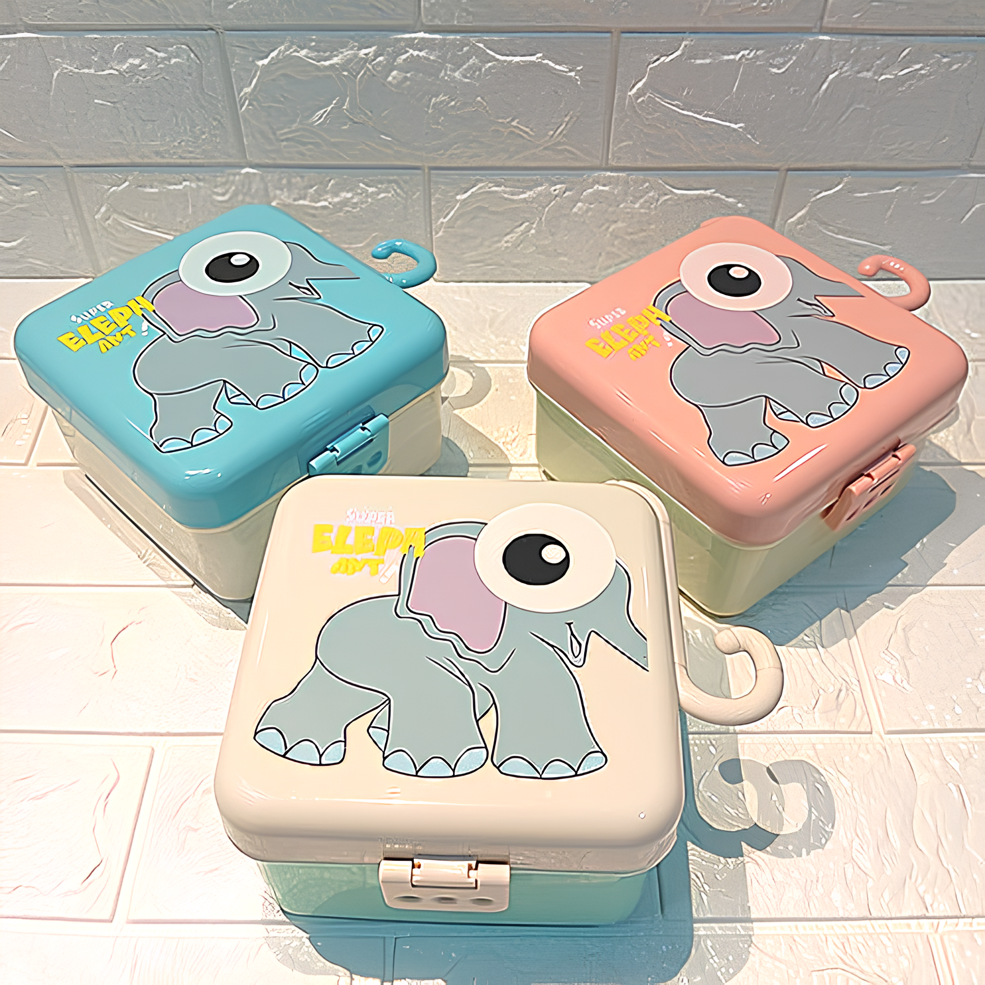 Trunky Treats Elephant Lunch Box for Kids