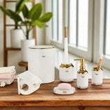 Elegant 6-Pieces Bathroom Set (1764) by Limon