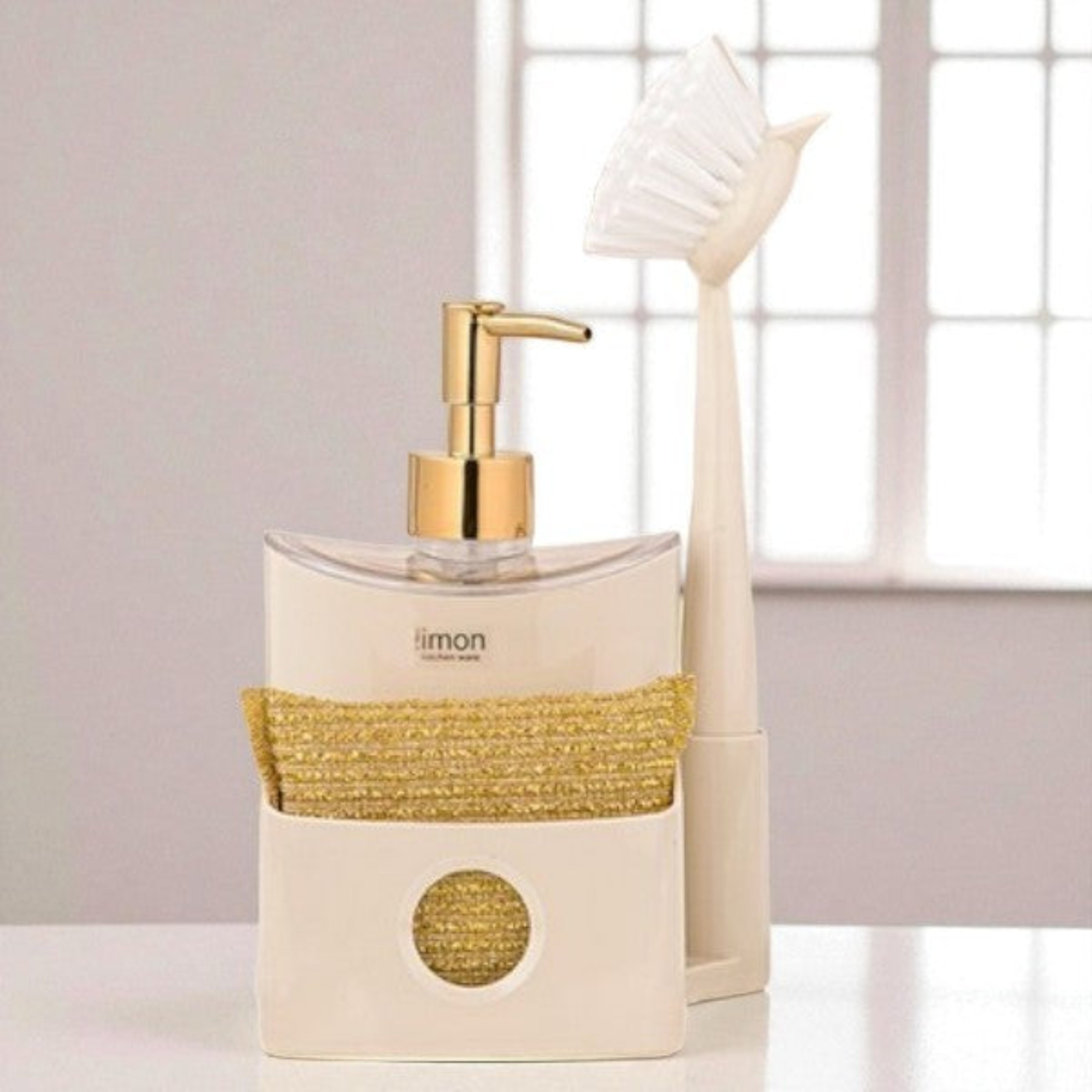 Dishwashing Liquid Dispenser Set of 3 (1919) by Limon