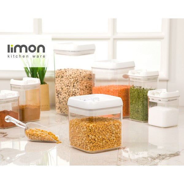 Multi-Purpose Square Airtight Jar by Limon