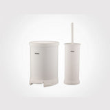2 Pcs Dustbin With Brush (1298) By Limon
