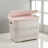 Laundry Basket With Lid & Side Grip (1512) by Limon