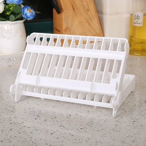 Innovative Foldable Dish Plates Drying Rack - All-In-One Store