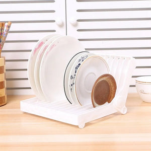 Innovative Foldable Dish Plates Drying Rack - All-In-One Store