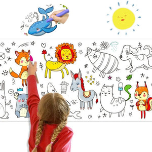 Kid's Creative Coloring Paper Roll - All-In-One Store