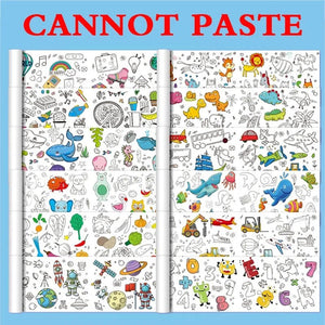 Kid's Creative Coloring Paper Roll - All-In-One Store