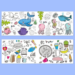 Kid's Creative Coloring Paper Roll - All-In-One Store