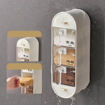Kitchen Seasoning wall mounted spice rack - All-In-One Store