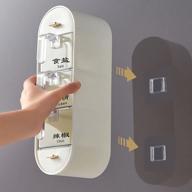 Kitchen Seasoning wall mounted spice rack - All-In-One Store