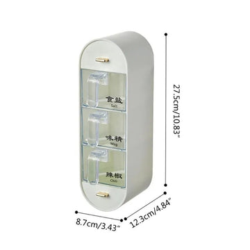 Kitchen Seasoning wall mounted spice rack - All-In-One Store