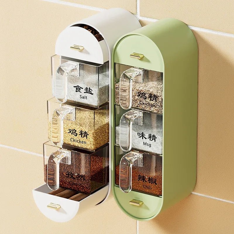 Kitchen Seasoning wall mounted spice rack - All-In-One Store