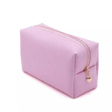 Large capacity leather Travel Cosmetic Bag - All-In-One Store