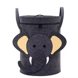 Playful Pals Storage & Laundary Bin - Zippered & Spacious