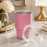 Mini Tumbler Shot Glass with Straw and Lid