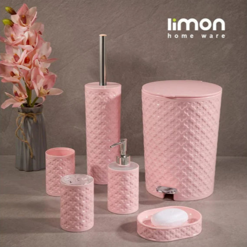 Floral Elegance 6-Piece Bathroom Set (1760) by Limon