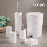 Floral Elegance 6-Piece Bathroom Set (1760) by Limon