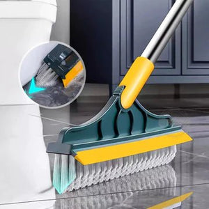Long Handle Floor Scrub Brush with wiper - All-In-One Store