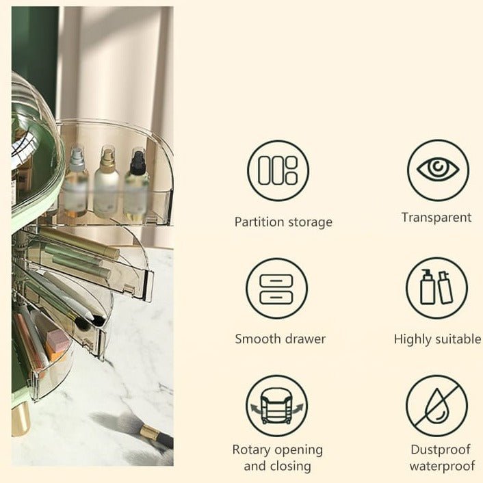 Luxury desktop cosmetic organizer - All-In-One Store
