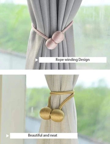 Magnetic Curtain Clips (2 pcs) - All-In-One Store