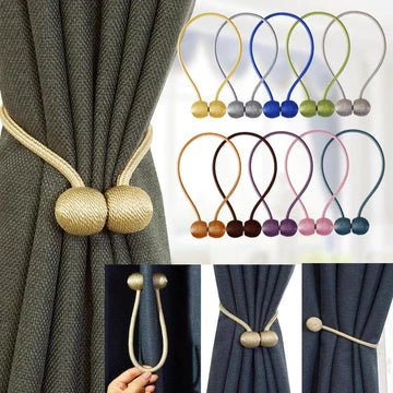 Magnetic Curtain Clips (2 pcs) - All-In-One Store