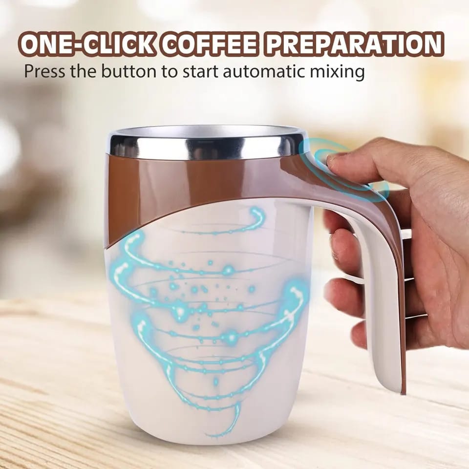 Magnetic Stirrer Mug - All-In-One Store